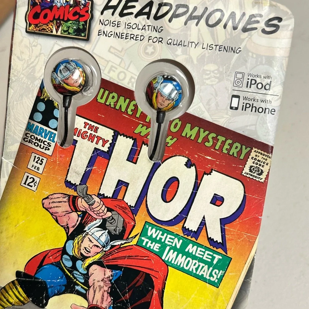 Marvel Thor Comic Headphones